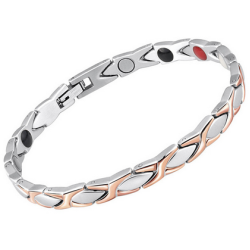 Bracelet De Cheville Magnétique En Titane Pour Femme - 24cm - Léger Et Confortable - Idée Cadeau