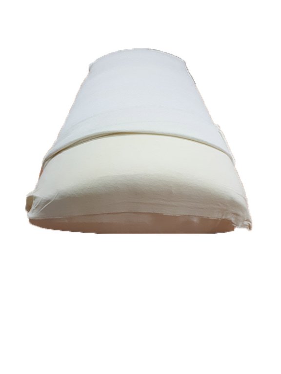 Traversin Cervical Mémoire De Forme - 11 X 45 Cm - Housse Lavable - Pour Nuque, Voyage, Bureau - Soulage Les Douleurs